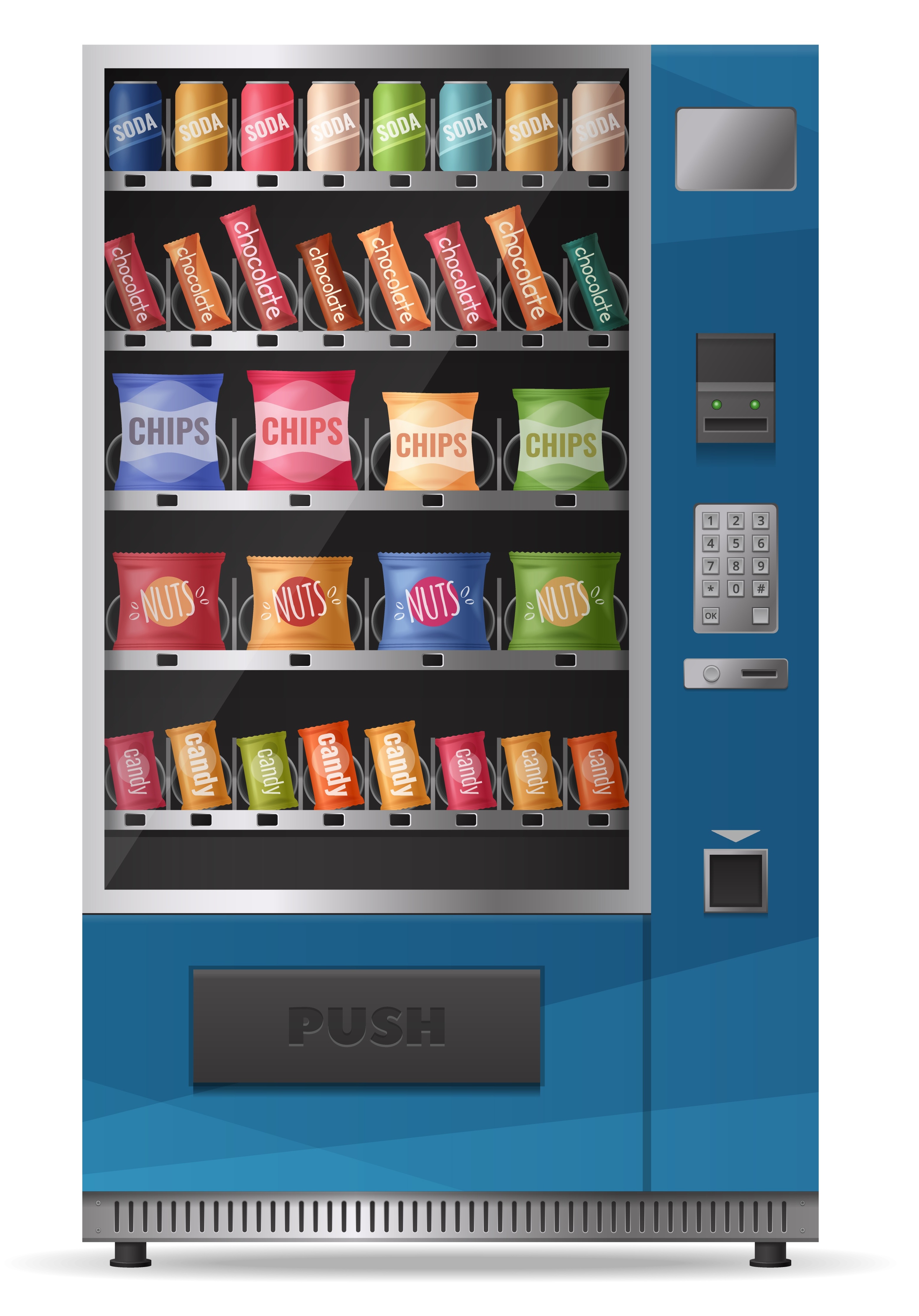 Easy Combo Vending Machine